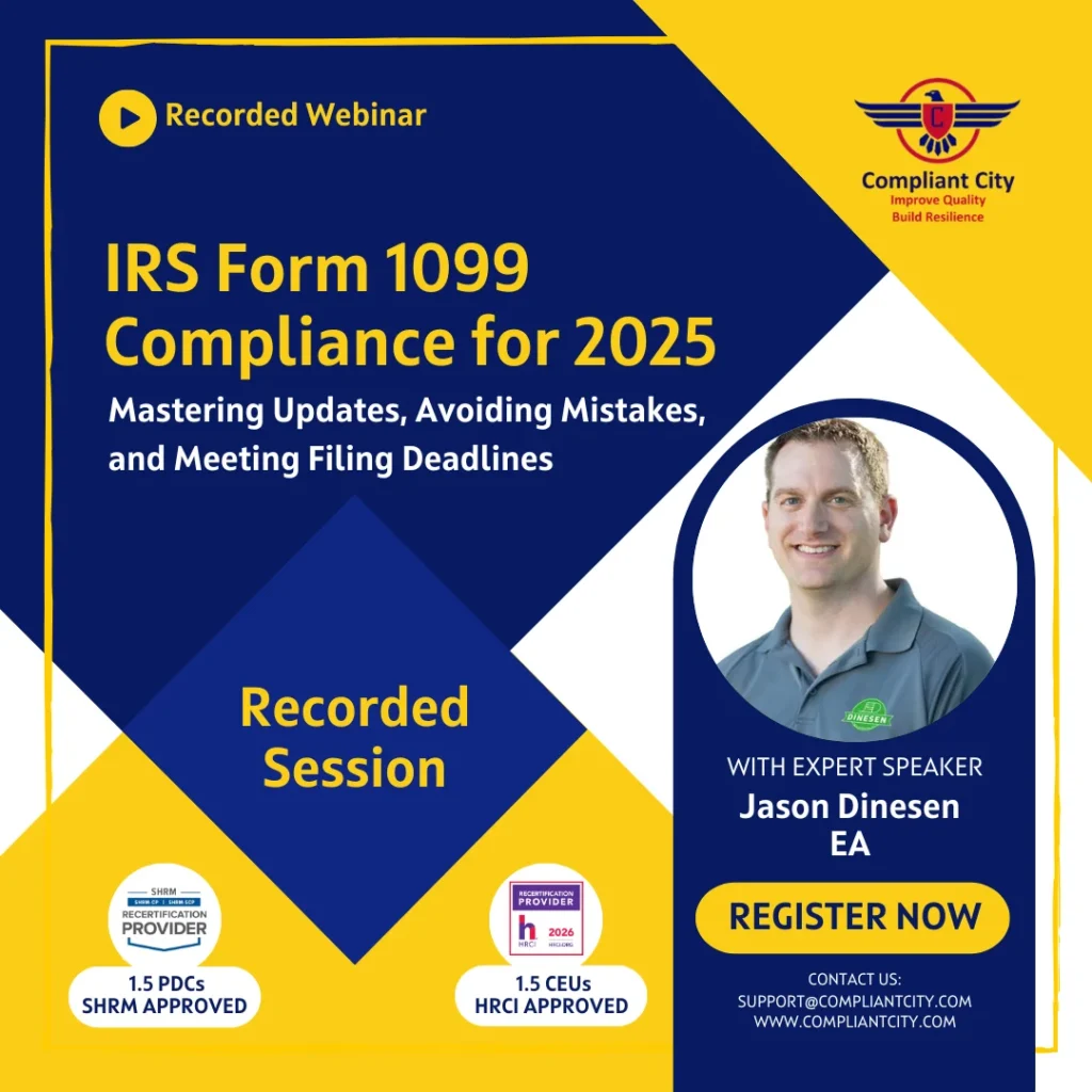 IRS Form 1099 Compliance for 2025_Jason Dinesen_compliant city