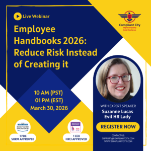 Employee Handbooks 2026: Reduce Risk Instead of Creating it