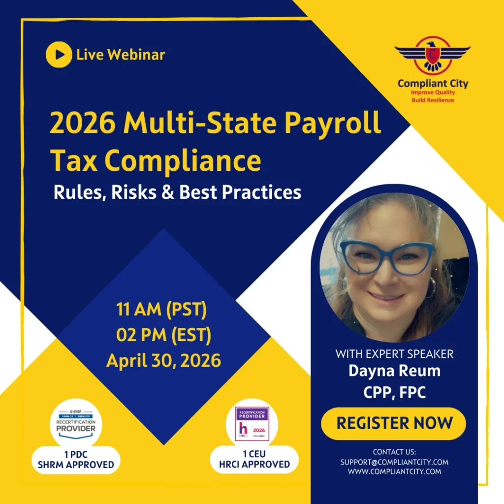 2026 Multi-State Payroll Tax Compliance _compliant city